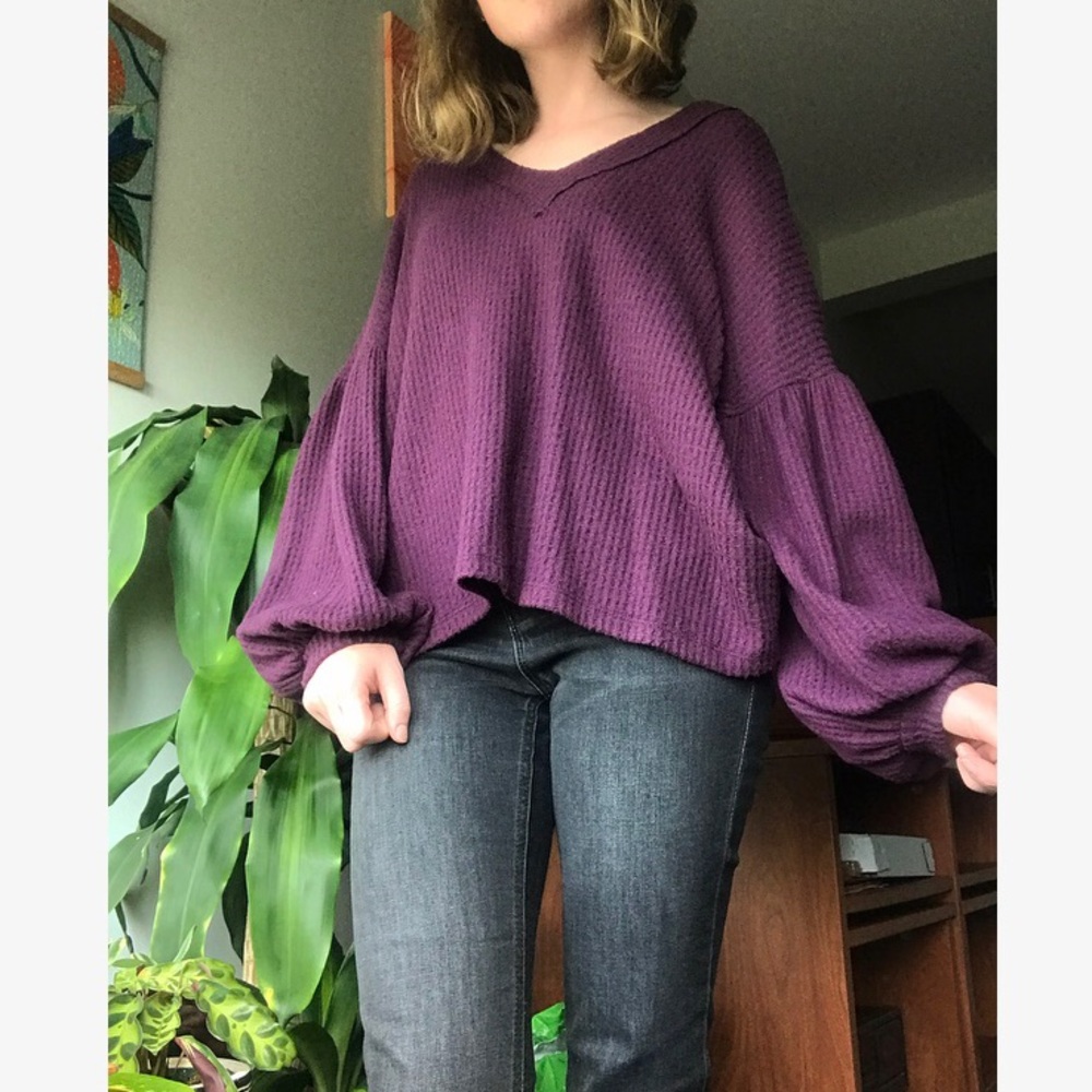 Altar’d State purple sweater